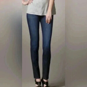 Joes Jeans indigo rinse lightweight 5 pocket skinny jegging denim jeans 26